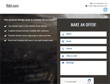 Tablet Screenshot of fbbt.com